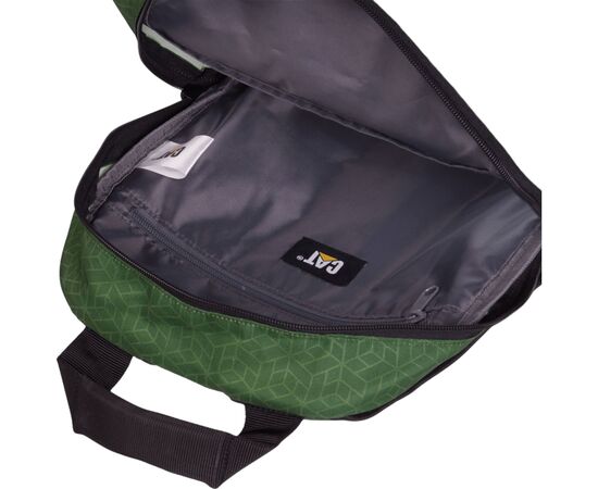 Рюкзак туристический Caterpillar (CAT) Benji 84056-603 20L зелений (5711013136352), изображение 6 Рюкзак туристический Caterpillar (CAT) Benji 84056-603 20L зелений (5711013136352), изображение 6