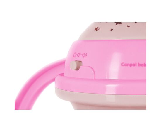 Мобиль Canpol Карусель музыкальная электрическая с проектором - розовая (75/100_pin), изображение 4 Мобиль Canpol Карусель музыкальная электрическая с проектором - розовая (75/100_pin), изображение 4