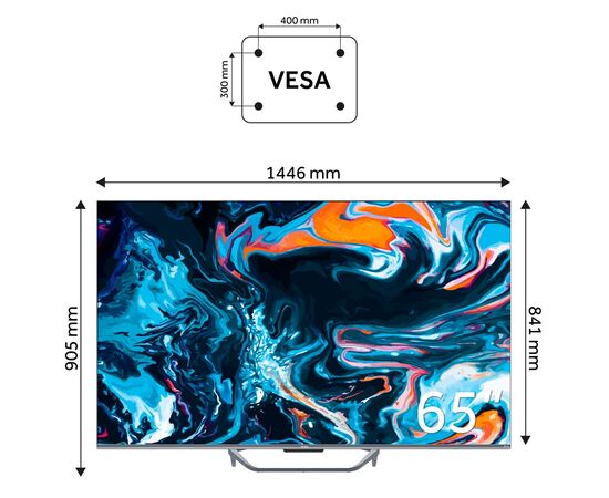 Телевизор Haier H65Q800UX, изображение 3 Телевизор Haier H65Q800UX, изображение 3