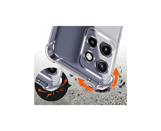Чехол для мобильного телефона BeCover Anti-Shock Motorola Edge 50 Neo Clear (713150), изображение 6