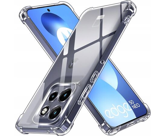 Чохол до мобільного телефона BeCover Anti-Shock Motorola Edge 50 Neo Clear (713150)