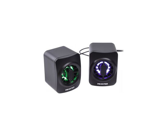 Акустична система Maxxter CSP-U005RGB USB Black (CSP-U005RGB)