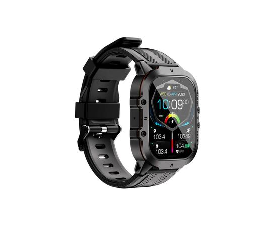 Смарт-годинник OUKITEL BT20 Black-orange (6931940742177), зображення 3 Смарт-годинник OUKITEL BT20 Black-orange (6931940742177), зображення 3