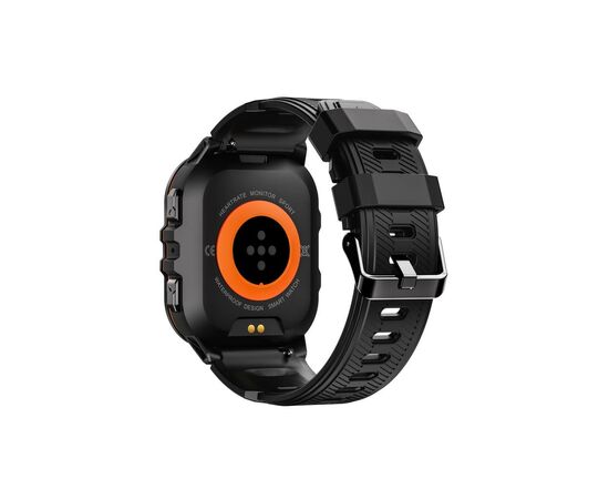 Смарт-годинник OUKITEL BT20 Black-orange (6931940742177), зображення 6 Смарт-годинник OUKITEL BT20 Black-orange (6931940742177), зображення 6