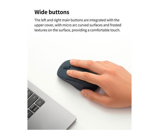 Мышка Xiaomi Dual-mode Wireless Mouse 2 Black (BHR8850GL) (1122318), изображение 5 Мышка Xiaomi Dual-mode Wireless Mouse 2 Black (BHR8850GL) (1122318), изображение 5