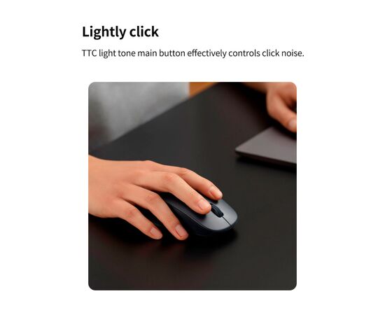 Мышка Xiaomi Dual-mode Wireless Mouse 2 Black (BHR8850GL) (1122318), изображение 7 Мышка Xiaomi Dual-mode Wireless Mouse 2 Black (BHR8850GL) (1122318), изображение 7