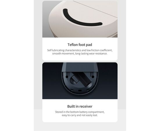 Мышка Xiaomi Dual-mode Wireless Mouse 2 Black (BHR8850GL) (1122318), изображение 9 Мышка Xiaomi Dual-mode Wireless Mouse 2 Black (BHR8850GL) (1122318), изображение 9