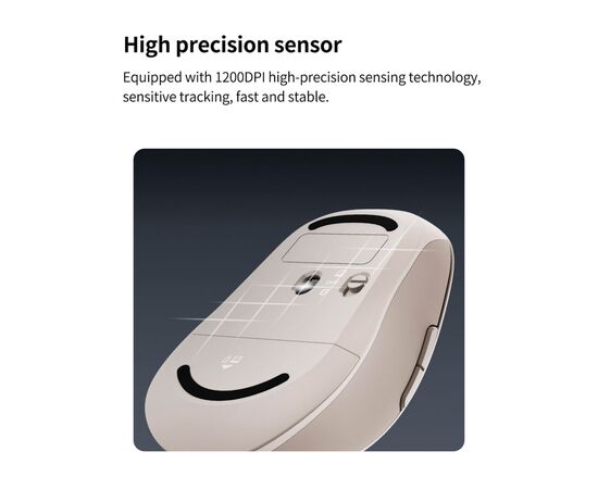 Мышка Xiaomi Dual-mode Wireless Mouse 2 White (BHR8849GL) (1122317), изображение 4 Мышка Xiaomi Dual-mode Wireless Mouse 2 White (BHR8849GL) (1122317), изображение 4