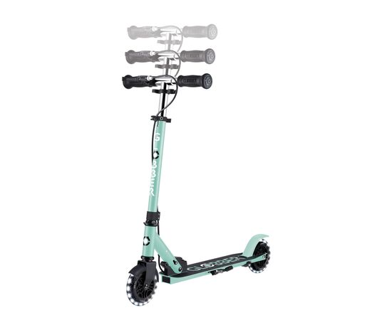 Самокат Globber Flow Element Junior Lights LED, м'ятний (729-206), изображение 6 Самокат Globber Flow Element Junior Lights LED, м'ятний (729-206), изображение 6