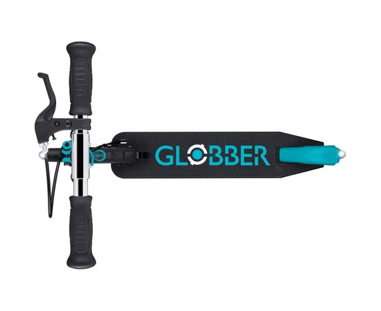 Самокат Globber Flow Element Junior Lights LED, чорно-бірюзовий (729-105), изображение 5 Самокат Globber Flow Element Junior Lights LED, чорно-бірюзовий (729-105), изображение 5