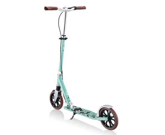 Самокат Globber NL205 Deluxe, з ручним гальмом, м''ятний (685-206), зображення 2 Самокат Globber NL205 Deluxe, з ручним гальмом, м''ятний (685-206), зображення 2