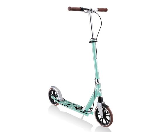 Самокат Globber NL205 Deluxe, з ручним гальмом, м''ятний (685-206), зображення 3 Самокат Globber NL205 Deluxe, з ручним гальмом, м''ятний (685-206), зображення 3