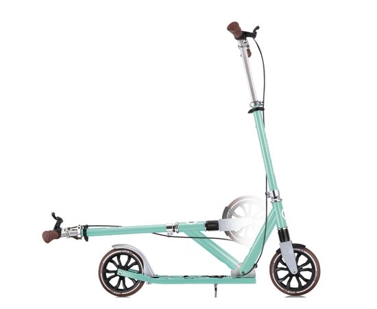 Самокат Globber NL205 Deluxe, з ручним гальмом, м''ятний (685-206), зображення 7 Самокат Globber NL205 Deluxe, з ручним гальмом, м''ятний (685-206), зображення 7