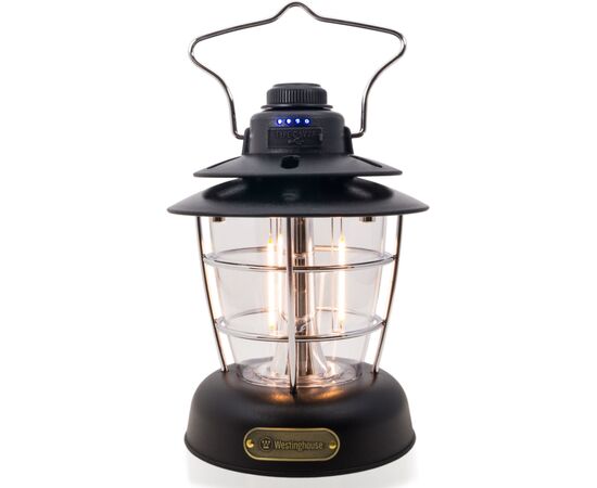 Фонарь Westinghouse RETRO 6W LED Filament WF241 Type-C з функцією Power Bank Чорний (WF241-CB(Black)), изображение 5 Фонарь Westinghouse RETRO 6W LED Filament WF241 Type-C з функцією Power Bank Чорний (WF241-CB(Black)), изображение 5