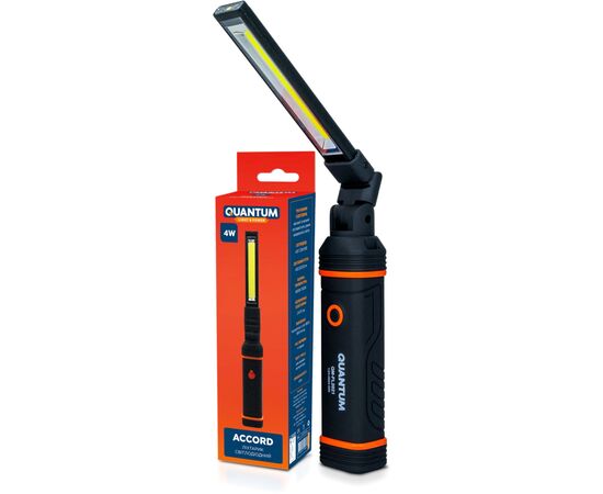 Фонарь Quantum QM-FL2021 ACCORD 4W COB+SMD з Type-C (QM-FL2021), изображение 12 Фонарь Quantum QM-FL2021 ACCORD 4W COB+SMD з Type-C (QM-FL2021), изображение 12