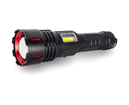 Фонарь Quantum QM-FL1036 STREAM 4500mAh 10WLED zoom +3WCOB Type-C/Power Bank (QM-FL1036), изображение 2 Фонарь Quantum QM-FL1036 STREAM 4500mAh 10WLED zoom +3WCOB Type-C/Power Bank (QM-FL1036), изображение 2