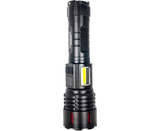 Фонарь Quantum QM-FL1036 STREAM 4500mAh 10WLED zoom +3WCOB Type-C/Power Bank (QM-FL1036), изображение 7 Фонарь Quantum QM-FL1036 STREAM 4500mAh 10WLED zoom +3WCOB Type-C/Power Bank (QM-FL1036), изображение 7