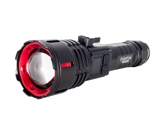 Фонарь Quantum QM-FL1036 STREAM 4500mAh 10WLED zoom +3WCOB Type-C/Power Bank (QM-FL1036)