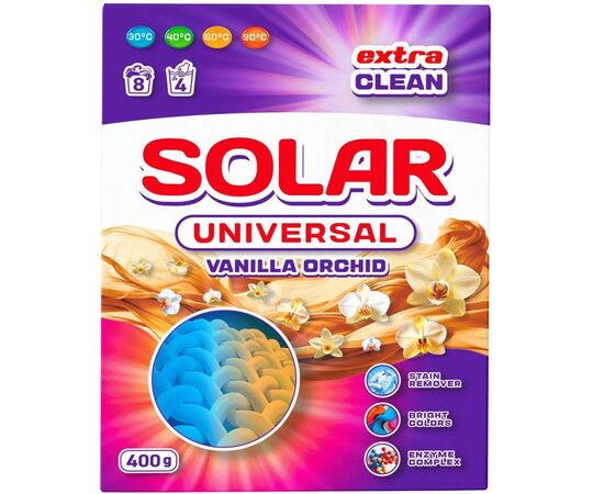 Пральний порошок Solar Household Universal Vanilla Orchid 400 г (4820269930254)
