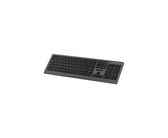 Клавиатура Maxxter KBW-01G-UA Wireless UA Gray (KBW-01G-UA), изображение 2 Клавиатура Maxxter KBW-01G-UA Wireless UA Gray (KBW-01G-UA), изображение 2