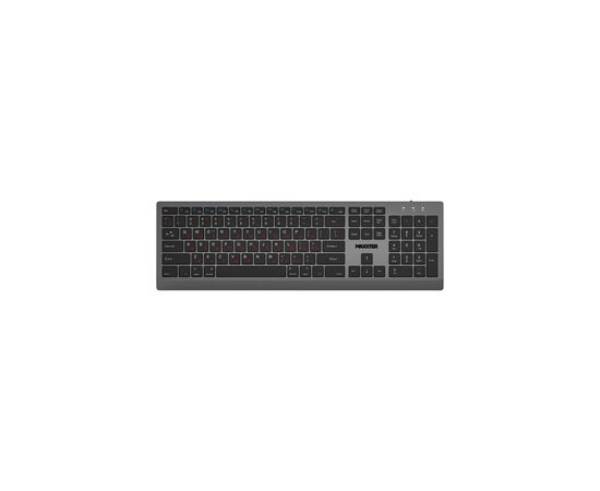 Клавіатура Maxxter KBW-01G-UA Wireless UA Gray (KBW-01G-UA)