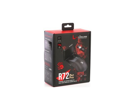 Мишка A4Tech Bloody R72 Pro Duo Wireless/USB Black (4711421000840), зображення 12 Мишка A4Tech Bloody R72 Pro Duo Wireless/USB Black (4711421000840), зображення 12