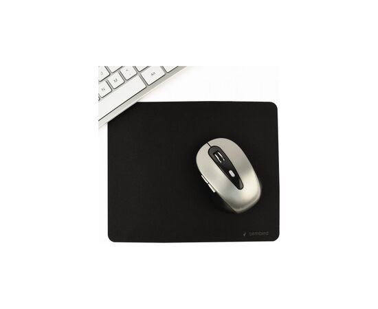 Коврик для мышки Gembird MP-S-BK-M Black (MP-S-BK-M), изображение 3 Коврик для мышки Gembird MP-S-BK-M Black (MP-S-BK-M), изображение 3