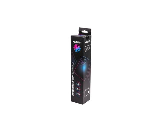 Коврик для мышки Maxxter MMP-PROC-L Black (MMP-PROC-L), изображение 6 Коврик для мышки Maxxter MMP-PROC-L Black (MMP-PROC-L), изображение 6