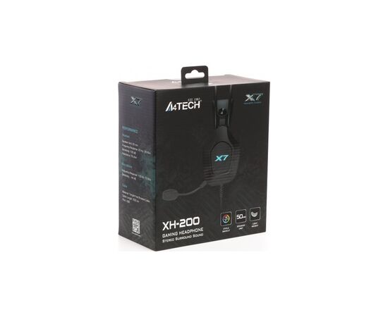 Навушники A4Tech XH-200 Black (4711421001427), зображення 6 Навушники A4Tech XH-200 Black (4711421001427), зображення 6
