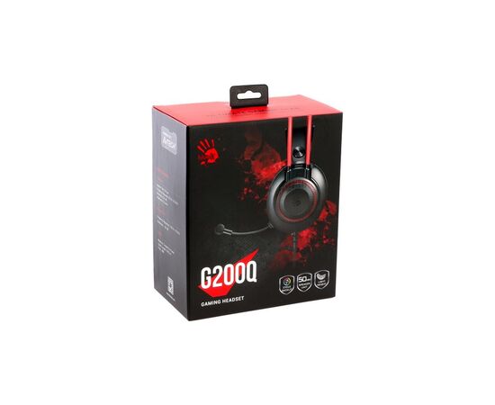 Навушники A4Tech Bloody G200Q Black/Red (4711421002226), зображення 9 Навушники A4Tech Bloody G200Q Black/Red (4711421002226), зображення 9
