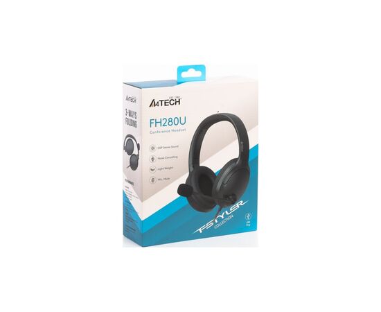 Навушники A4Tech FH280U Black (4711421001717), зображення 12 Навушники A4Tech FH280U Black (4711421001717), зображення 12
