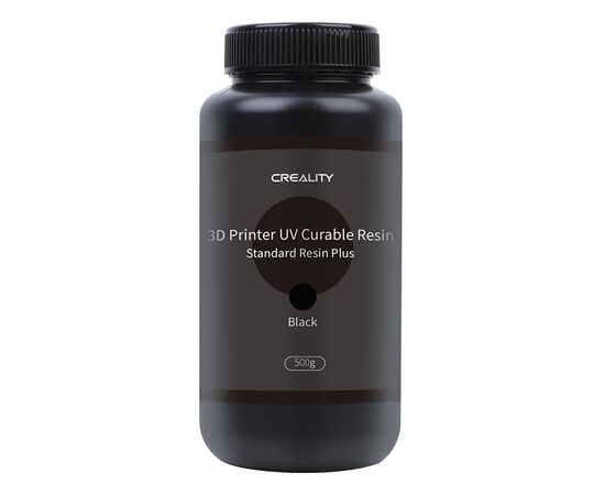 Фотополимерная смола Creality Resin, LCD Standard Plus 500г, black, transparent (3302020065), изображение 2 Фотополимерная смола Creality Resin, LCD Standard Plus 500г, black, transparent (3302020065), изображение 2