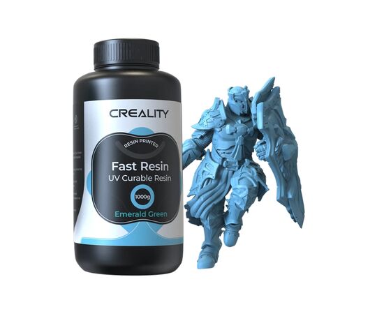 Фотополімерна смола Creality Resin, LCD Fast, 1кг, blue (3302180007)