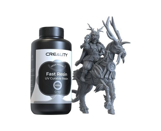Фотополимерная смола Creality Resin, LCD Fast, 1кг, gray (3302180005)