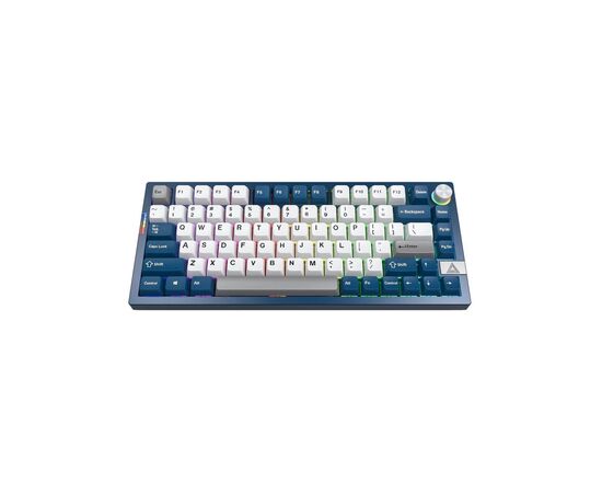 Клавиатура MONTECH MKey Pro Darkness Wireless/Bluetooth UA Blue/White (MKPRO75FB)