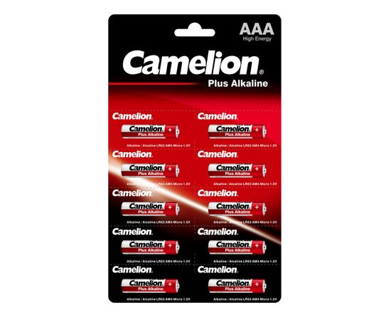Батарейка Camelion AAA LR03 Plus Alkaline * 10 (LR03-BP1x10P)