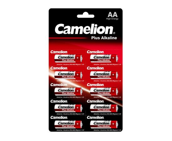 Батарейка Camelion AA LR6 Plus Alkaline * 10 (LR6-BP1x10P)
