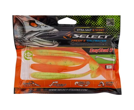 Силикон рыболовный Select Easy Shad 5" 247 (5 шт/уп) (1870.71.88), изображение 2 Силикон рыболовный Select Easy Shad 5" 247 (5 шт/уп) (1870.71.88), изображение 2