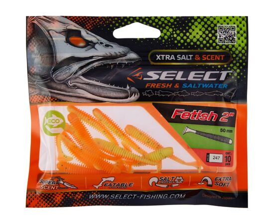 Силикон рыболовный Select Fetish 2" 247 (10 шт/уп) (1870.71.16), изображение 2 Силикон рыболовный Select Fetish 2" 247 (10 шт/уп) (1870.71.16), изображение 2
