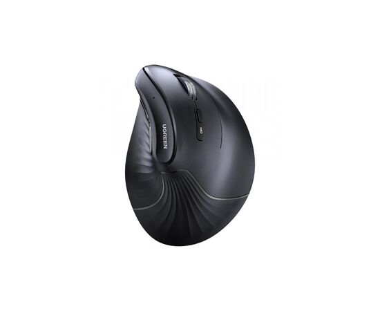 Мышка Ugreen MU008 Vertical Wireless Black (25444), изображение 2 Мышка Ugreen MU008 Vertical Wireless Black (25444), изображение 2