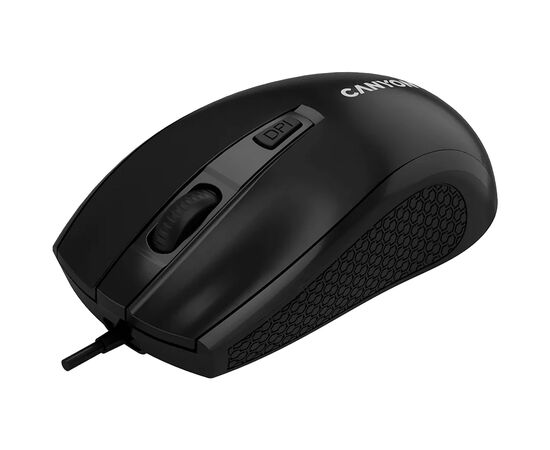 Мышка Canyon M-4 USB Black (CNE-CMS4), изображение 2 Мышка Canyon M-4 USB Black (CNE-CMS4), изображение 2