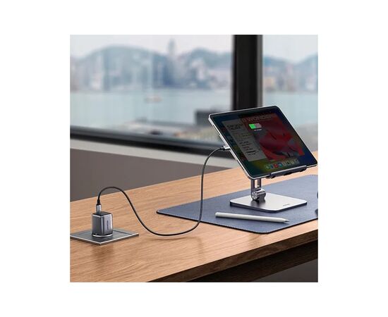 Зарядное устройство Ugreen 1xUSB 30W (USB-C) Gan PD Nexode Mini + PD cable Grey CD319 (25257), изображение 7 Зарядное устройство Ugreen 1xUSB 30W (USB-C) Gan PD Nexode Mini + PD cable Grey CD319 (25257), изображение 7