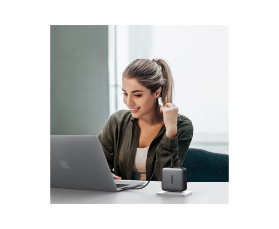 Зарядное устройство Ugreen 4xUSB 100W (3xUSB-C+USB-A) Gan Tech Fast GAN Charger black CD226 (40747), изображение 5 Зарядное устройство Ugreen 4xUSB 100W (3xUSB-C+USB-A) Gan Tech Fast GAN Charger black CD226 (40747), изображение 5