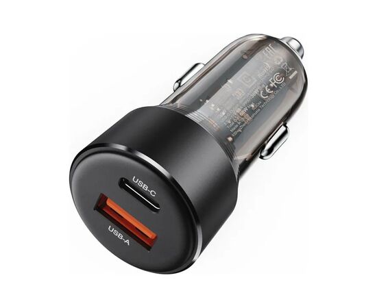Зарядное устройство Acefast 2xUSB 60W (USB-C + USB-A) B12 (6974316282914)