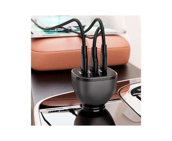 Зарядное устройство Acefast 3xUSB 165W (2xUSB-C + USB-A) B14 (6974316282938), изображение 5 Зарядное устройство Acefast 3xUSB 165W (2xUSB-C + USB-A) B14 (6974316282938), изображение 5
