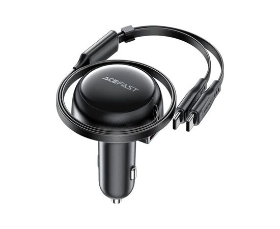 Зарядное устройство Acefast 3xUSB 53W (2xUSB-C+USB-A) + cable USB-C 2in1 B13 (6974316282921), изображение 2 Зарядное устройство Acefast 3xUSB 53W (2xUSB-C+USB-A) + cable USB-C 2in1 B13 (6974316282921), изображение 2