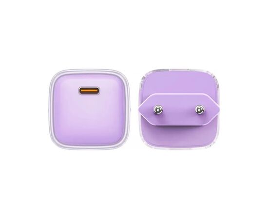 Зарядное устройство Acefast 1xUSB-C 30W Gan A53 Fast Charger alfalfa purple (6974316282365), изображение 4 Зарядное устройство Acefast 1xUSB-C 30W Gan A53 Fast Charger alfalfa purple (6974316282365), изображение 4