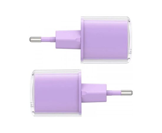 Зарядное устройство Acefast 1xUSB-C 30W Gan A53 Fast Charger alfalfa purple (6974316282365), изображение 5 Зарядное устройство Acefast 1xUSB-C 30W Gan A53 Fast Charger alfalfa purple (6974316282365), изображение 5