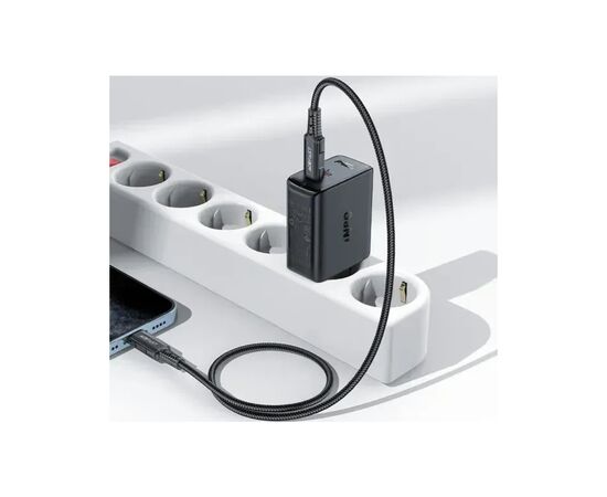 Зарядное устройство Acefast 2xUSB 50W (USB-C+USB-C) Gan A29 Fast Charger Black (6974316281443), изображение 6 Зарядное устройство Acefast 2xUSB 50W (USB-C+USB-C) Gan A29 Fast Charger Black (6974316281443), изображение 6