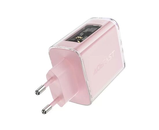 Зарядное устройство Acefast 3xUSB 65W (2xUSB-C+USB-A) Gan A45 Fast Charger Cherry blossom (6974316282082), изображение 3 Зарядное устройство Acefast 3xUSB 65W (2xUSB-C+USB-A) Gan A45 Fast Charger Cherry blossom (6974316282082), изображение 3